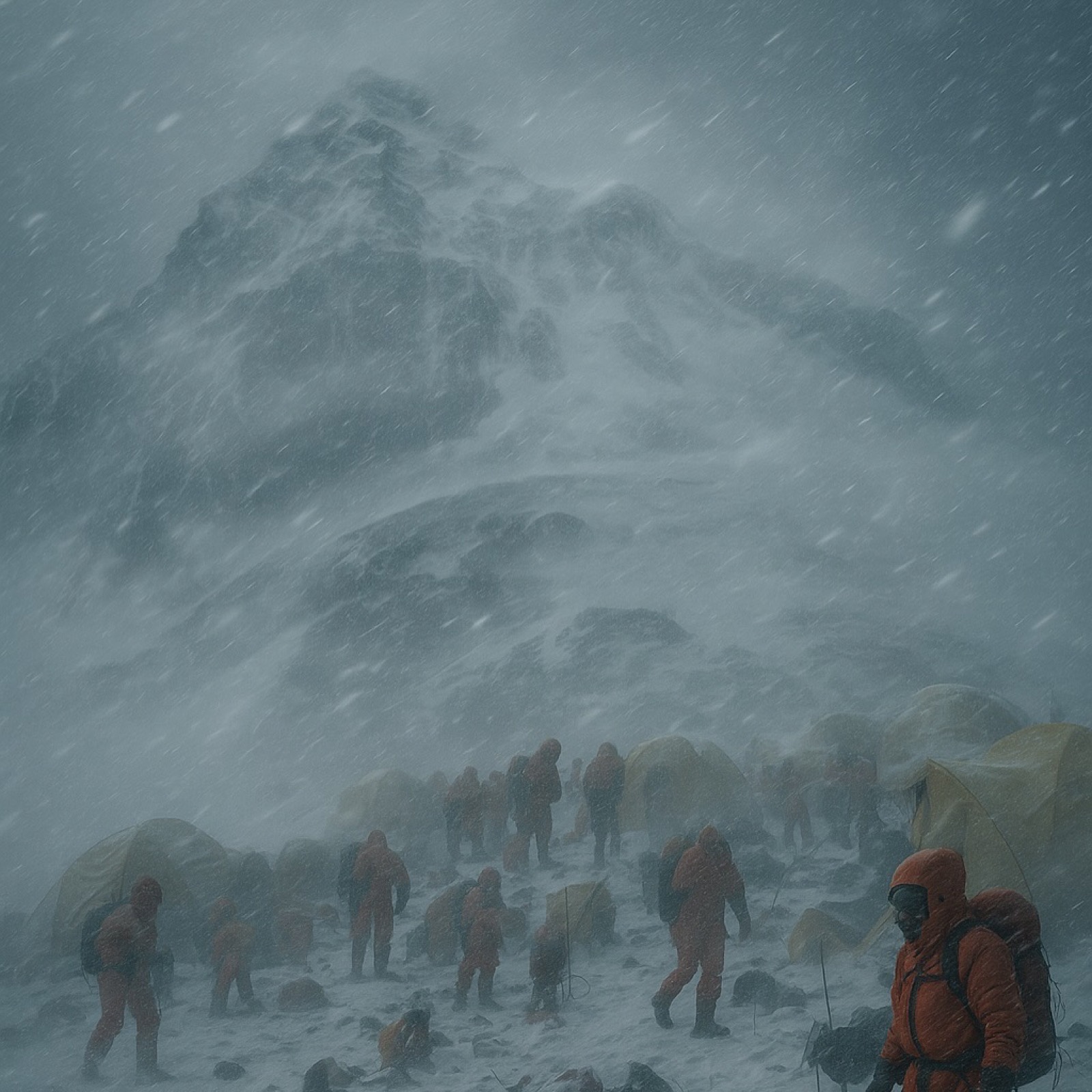 Mount Everest Camp 4 Jeannette McGill Summit Day